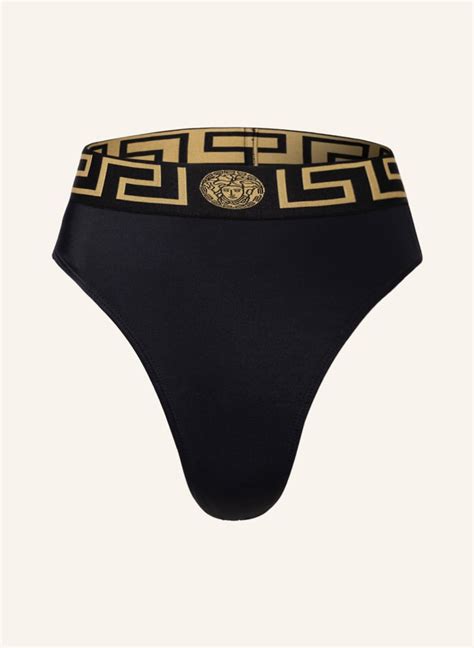 Versace Dół od bikini/czarny 